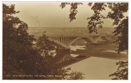 RB 1125 - Judges Real Photo Postcard - Royal Tweed Bridge Berwick-on-Tweed Scotland - Berwickshire