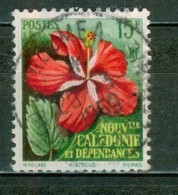 Fleur, Flore, Nature - NOUVELLE CALEDONIE - Hibiscus - N° 259 - 1958 - Used Stamps