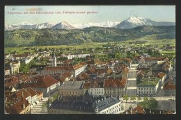 KLAGENFURT Kärnten Karawanken Vom Stadtpfarrturme Gesehen 1908 - Klagenfurt