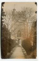 Harlington Church, Middlesex - View From Path - 1912 Used Real Photo Postcard - Middlesex