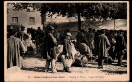 DC2346 - SAINT AIGNAN SUR CHER - CHAMP DE FOIRE - TYPES DU BERRY - Saint Aignan