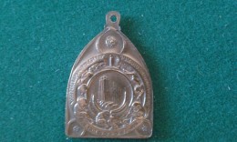 1918, Ville De Malines, Burgemeester Karel Dessain, 12 Gram (med338) - Pièces écrasées (Elongated Coins)