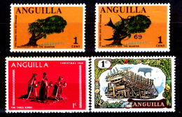 Anguilla-005 - Valori Emessi Negli Anni 1968-1970 (+) LH - Privi Di Difetti Occulti. - Anguilla (1968-...)