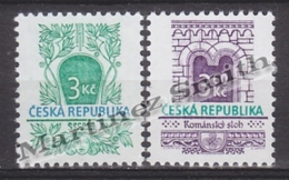 Czech Republic - Tcheque 1995 Yvert 92-93 Definitive, Architecture Styles - MNH - Unused Stamps