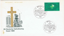 PAQ-L4 - ALLEMAGNE FDC Journée Catholique Essen 1968 - 1961-1970