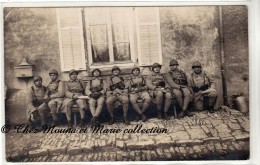 80 EME REGIMENT - BOITE AUX LETTRES - GROS POT A LAIT - CARTE PHOTO MILITAIRE - Régiments