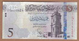 AC -  LIBYA - 5 DINARS UNCIRCULATED - Libya