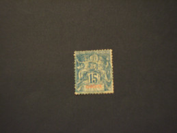 OBOCK - 1892 ALLEGORIA  15 C. - TIMBRATO/USED - Used Stamps