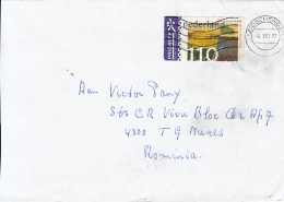 51450- PAINTING, STAMPS ON COVER, 2001, NETHERLANDS - Covers & Documents