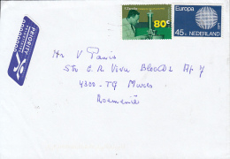 51539- FRITS ZERNIKE, PHYSICS NOBEL PRIZE, EUROPA CEPT, STAMPS ON COVER, 2004, NETHERLANDS - Covers & Documents