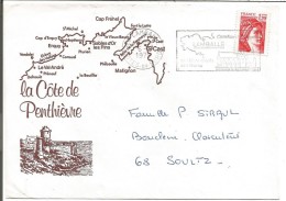 FLAMME DE LAMBALLE  COTES D'ARMOR  1979 - Mechanical Postmarks (Advertisement)