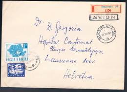 Romania, 1968, For Lausanne - Covers & Documents