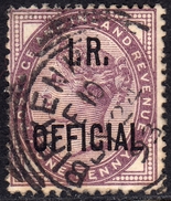 Gt. Britain 1882 I.R. Official 1d - Used - Service