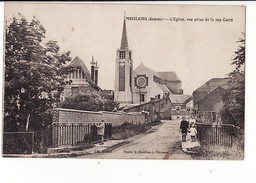Moislains - L'Eglise, Vue Prise De La Rue Carré - Moislains