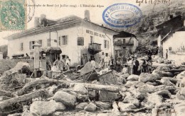 CATASTROPHE DE BOZEL (16 JUILLET 1904) L'HOTEL DES ALPES - Bozel