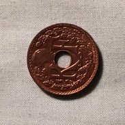 1/2 Cent Indochine 1939 Splendide - Autres – Asie