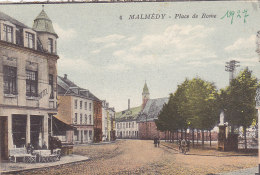 Malmedy - Place De Rome(Hotel Animation, Colorisée, Photo Belge Lumière) - Malmedy
