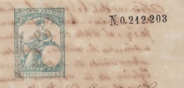 1878-PS-10 CUBA ESPAÑA SPAIN. 1878. ALFONSO XII REVENUE SEALLED PAPER. SELLO 8+ SELLO DE ABOGADOS. - Postage Due
