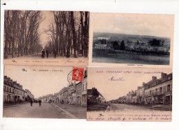 Guérigny 4 Cartes Postales Anciennes - Guerigny