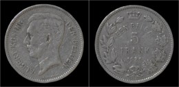 Belgium Albert I 5 Frank (1 Belga) 1931 VL-pos B - 5 Francs & 1 Belga