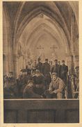 Soldats Réfugiés Dans Une église En 1915 (à Identifier) - Tampon 5 Bayern JNF - Guerra 1914-18