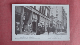 Third National Bank With Clock Springfield Mass ---ref 2379 - Banques