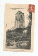 Cp , 91 , VILLEMOISSON SUR ORGE , Le Clocher , Vue Prise De L'ancien Presbytère , Voyagée 1911 - Other & Unclassified