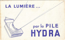 "LA LUMIERE... PAR LA PILE HYDRA" - H