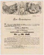 Ausztria / Bécs 1852. Radetzky Gróf 'Tárgy és... - Unclassified