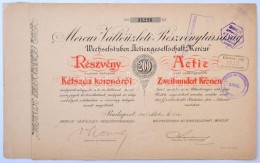 Budapest 1913. 'Mercur Váltóüzleti Részvénytársaság'... - Zonder Classificatie