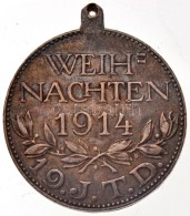 Osztrák-Magyar Monarchia 1914. 'Weichnachten 1914 - 19. J. T. D. / Russich. Feldzug - Gott Mit Uns' Orosz... - Zonder Classificatie