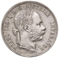 Ausztria 1891A 1 Fl Ag 'Ferenc József' (12,36g) T:1-,2 Ph., Kis Patina / Austria 1891A 1 Florin Ag 'Franz... - Non Classés