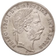 Ausztria 1871A 1Fl Ag 'Ferenc József' (12,36g) T:1-,2 / Austria 1871A 1 Florin Ag 'Franz Joseph' (12,36g)... - Unclassified