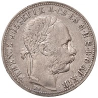 1892KB 1Ft Ag 'Ferenc József / Fiume Címer' Körmöcbánya (12,24g) T:2,2- Kis Ph.
/... - Sin Clasificación