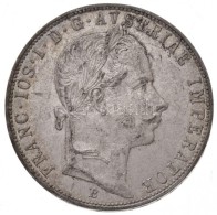 1859B 1Fl Ag 'Ferenc József' (12,34g) T:1-,2 Kis Patina / 
Hungary 1859B 1 Florin Ag 'Franz Joseph' (12,34g)... - Sin Clasificación