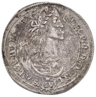 1664K-B 15kr Ag 'I. Lipót' (6,00g) T:2 Hajlott Lemez, Patina / Hungary 1664K-B 15 Kreuzer Ag 'Leopold I'... - Non Classés