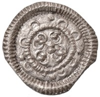 1131-1141. Denár Ag 'II. Béla' (0,25g) T:1- / 
Hungary 1131-1141. Denar Ag 'Bela II' (0,25g)... - Non Classés