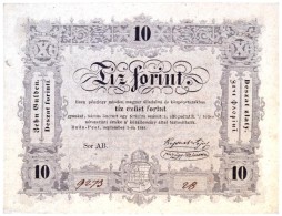 1848. 10Ft 'Kossuth Bankó' T:I- Hajtatlan  / 
Hungary 1848. 10 Forint 'Kossuth Note' C:AU Unfolded
Adamo... - Zonder Classificatie