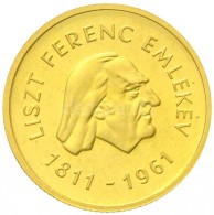 1961. 50Ft Au 'Liszt Ferenc' (3.84g/0.986) T:1 / Hungary 1961. 50 Forint Au 'Franz Liszt' (3.84g/0.986) C:UNC
Adamo... - Unclassified