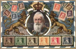 ** T2 Prinzregent Luitpold Von Bayern / Luitpold, Prince Regent Of Bavaria, Stamp Decorated Postcard, Ottmar Zieher... - Sin Clasificación