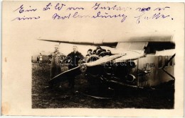* T2 Crashed Lufthansa Focke Wulf  A-38 'Möwe' Aeroplane, Photo - Unclassified