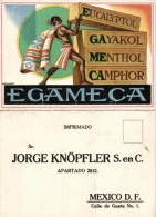 ** T2 Egameca; Sr. Jorge Knöpfler S.en.C., Mexico / Medicine Advertisement From Mexico, Folding Card S:... - Zonder Classificatie