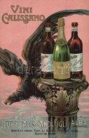 ** T2/T3 Vini Calisano. Luigi Calisano & Figli, Alba / Italian Wine Advertisement, Litho (fa) - Unclassified