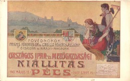 ** T2 1907 Pécs, Országos Ipar- és MezÅ‘gazdasági Kiállítás... - Zonder Classificatie