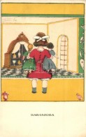 T2 Babaszoba 'Egy Jó Kislány Viselt Dolgai' Képeslap Sorozat / Hungarian Art Postcard S: Kozma... - Non Classés