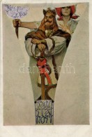 ** T2/T3 'Samostatnost' / 'Indenpendence' Czech Art Postcard S: Alphonse Mucha (EK) - Sin Clasificación