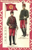 * T1/T2 Typen Der Japanischen Armee, Trompeter, Premierleutnant / Japanese Army, Cavalrymen, Litho - Zonder Classificatie