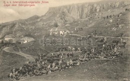 ** T1 K.u.K. österreichisch-ungarische Armee, Lager Einer Gebirgsbrigade / K.u.K. Austro-Hungarian Mountain... - Zonder Classificatie