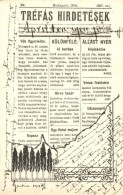T2 1901 Tréfás Hirdetések Napilap, Budapest / Hungarian Humorous Newspaper - Zonder Classificatie