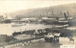 * T1/T2 1914 Trieste, Ferenc Ferdinánd FÅ‘herceg és Felesége Felravatalozója A... - Non Classés